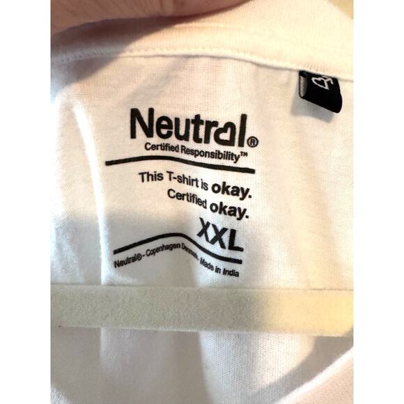 Neutral Organic Cotton V-Neck Graphic T-Shirt - XXL - Picture 3 of 7